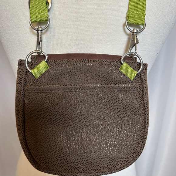 HAIKU VEGAN BROWN, BLUE AND GREEN BELT BAG - Picture 3 of 4